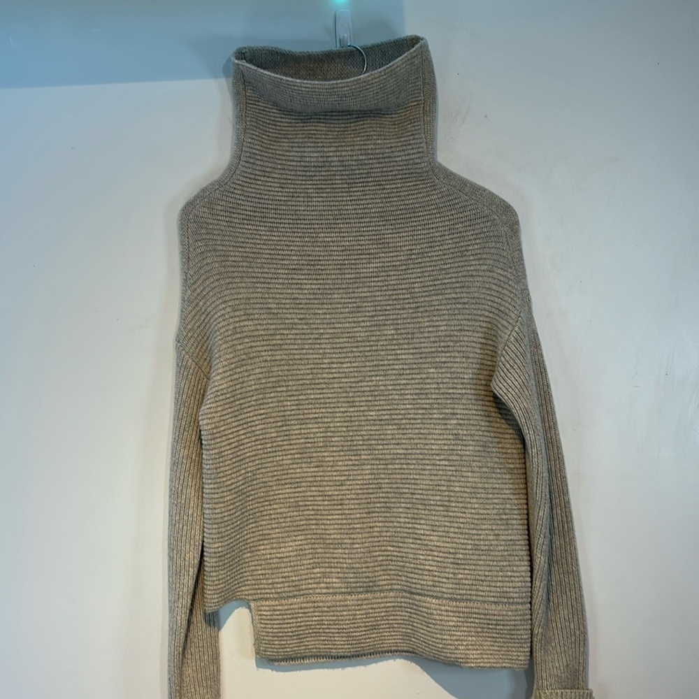 Babaton Mika sweater Heathered light grey wool/cashmere blend size XS - Picture 3 of 14